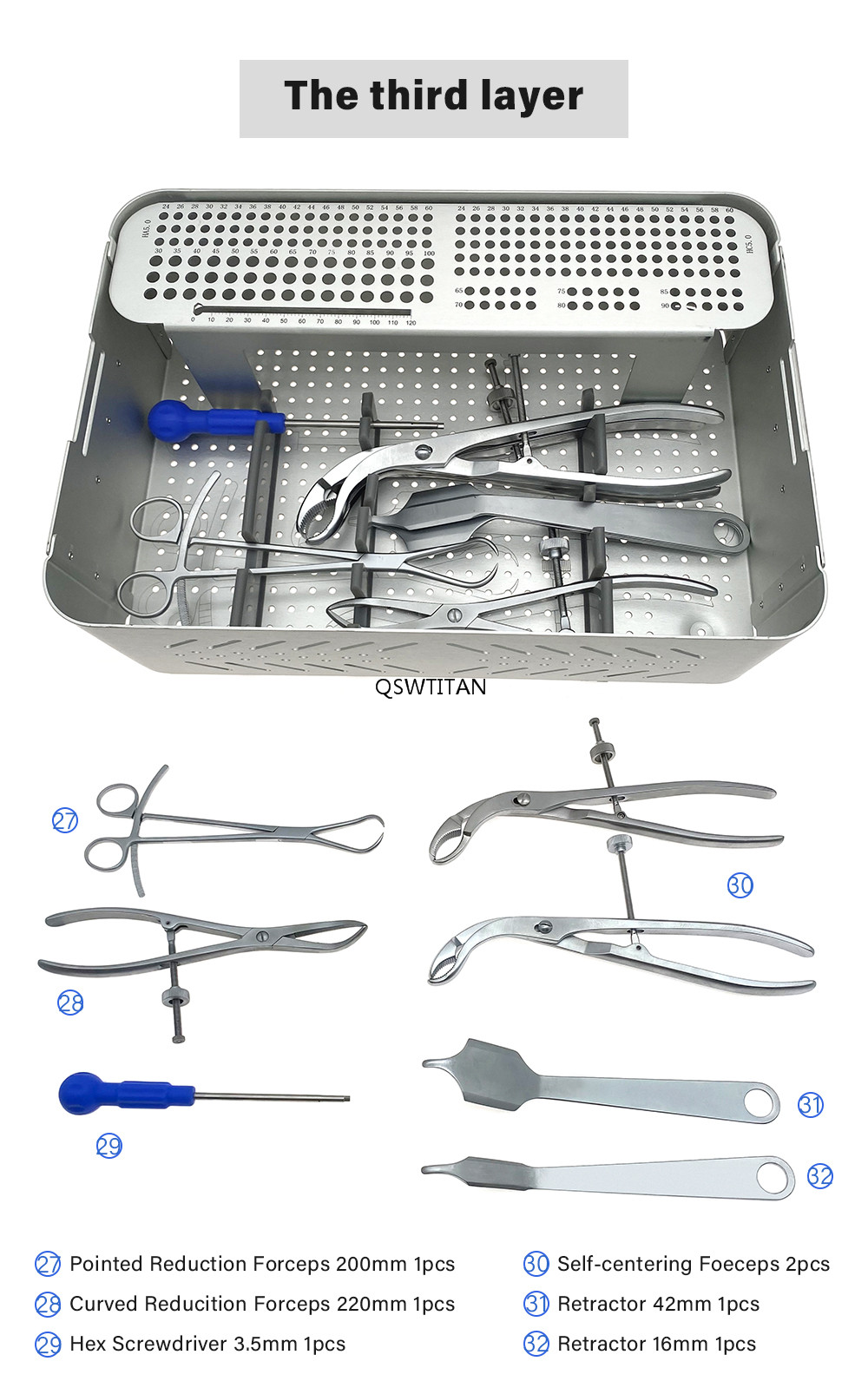 Medical Case Internal Layout