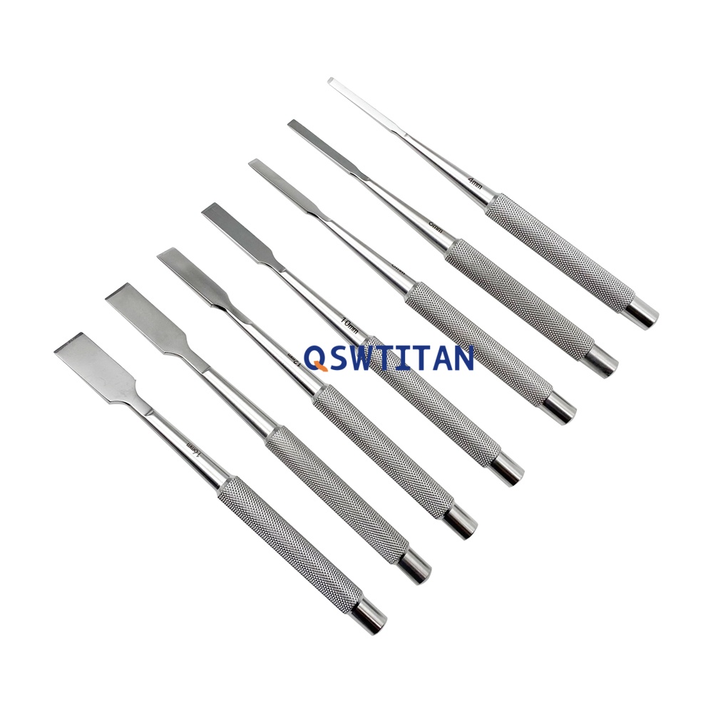 Bone Osteotomes 3mm-16mm Autoclavable Veterinary Orthopedic Small Pet Instruments Reuseable