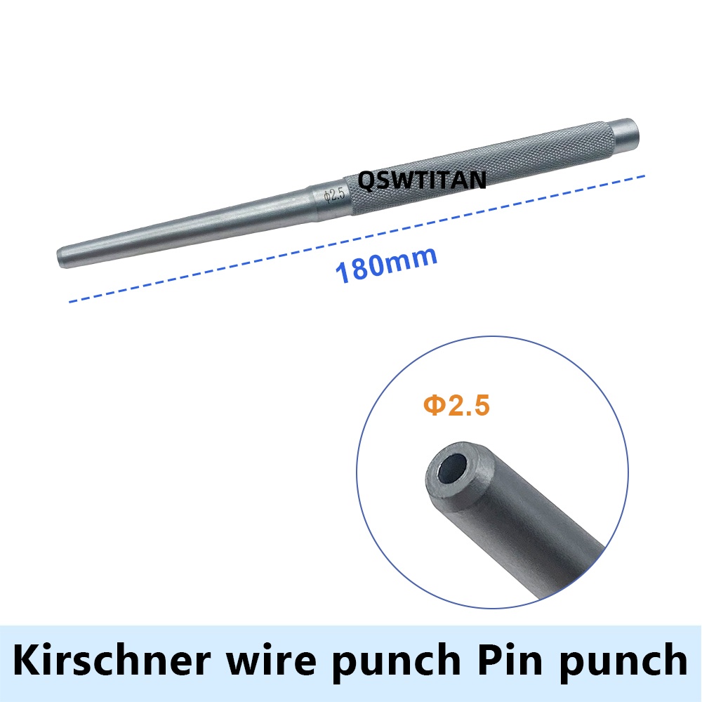 2.5mm Kirschner wire punch