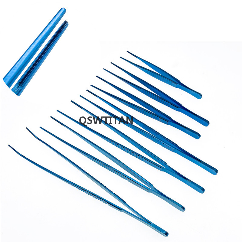 Vascular Pliers Forceps Cardiac Dissecting Forceps Titanium Microsurgical Instruments