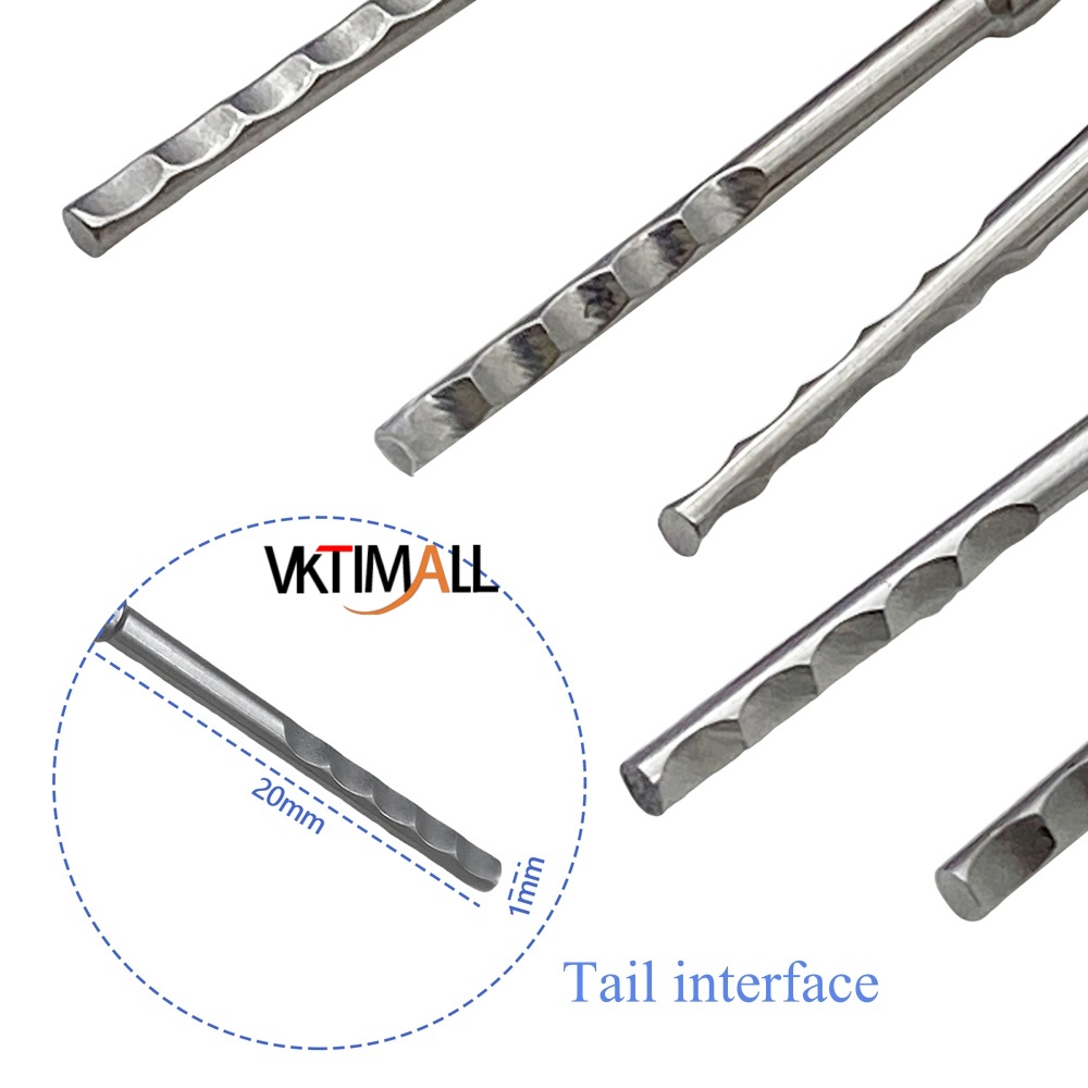 Stainless Steel High Speed Bur Spinal Bur Tungsten Carbide Round Tip Burs Orthopedic Surgical Instruments