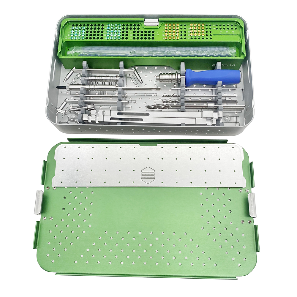 Orthopedic Set Pet Titanium Locking Plate System Orthopedic Veterinary Instruments