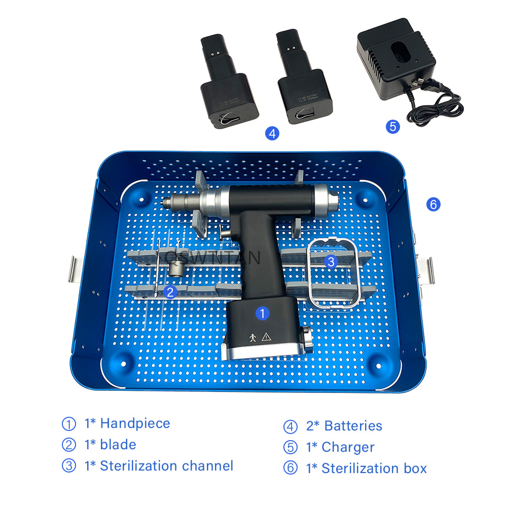 Orthopedic Neurosurgery Craniotomy Drill Milling Craniotome Electric Skull Drill Autoclavable Operation Power Tool