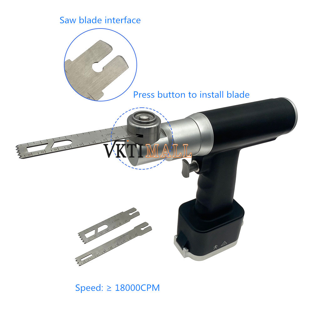 Oscillating Saw Set Electric Bone Saw Cutting Saw for Trauma Surgery Power Tools Orthopedic Instrument