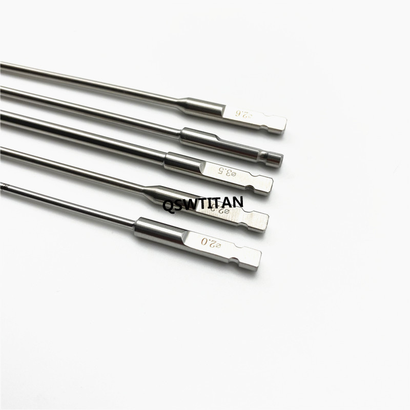 1pcs Stainless Steel AO Cannulated Drill Bits Hollow Drill Bits Autoclavable Orthopedic Instrument