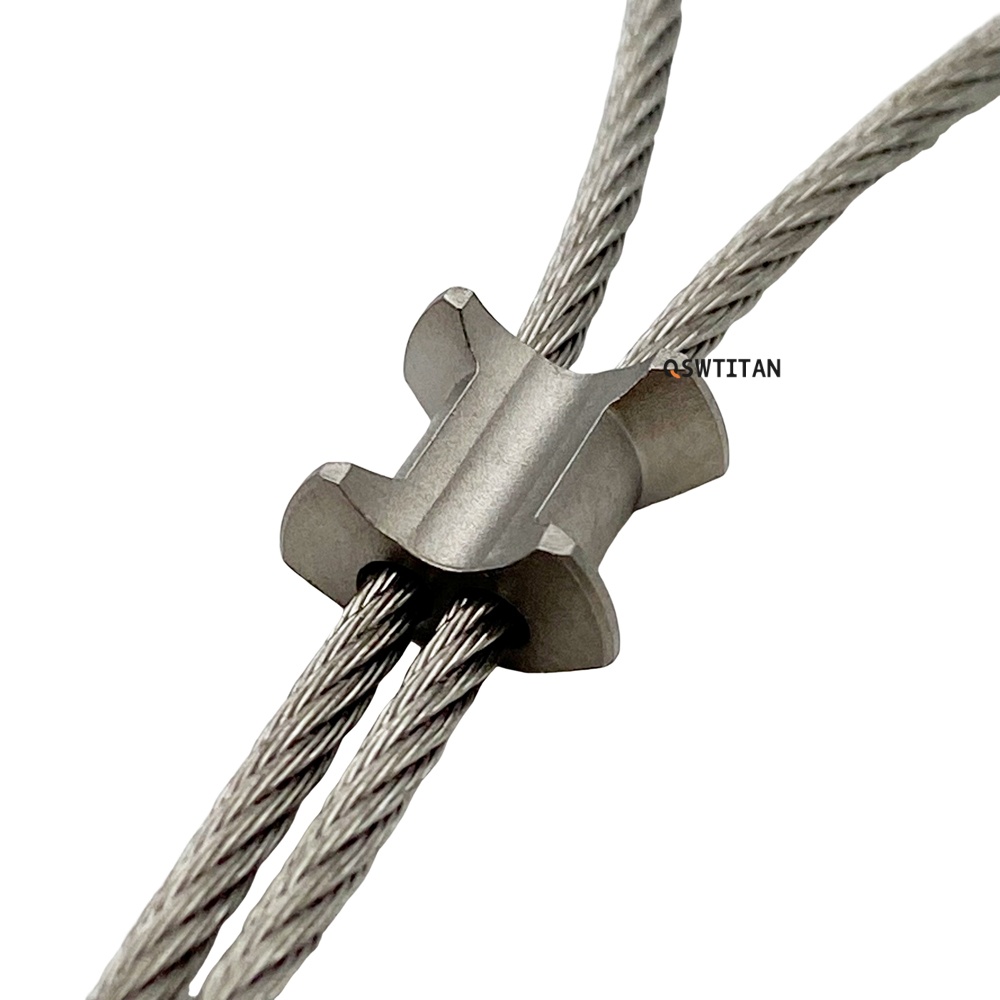 Titanium Bone Cable Wire Fixation Locking Plate Orthopaedic Cerclage System Titanium Cable 520mm