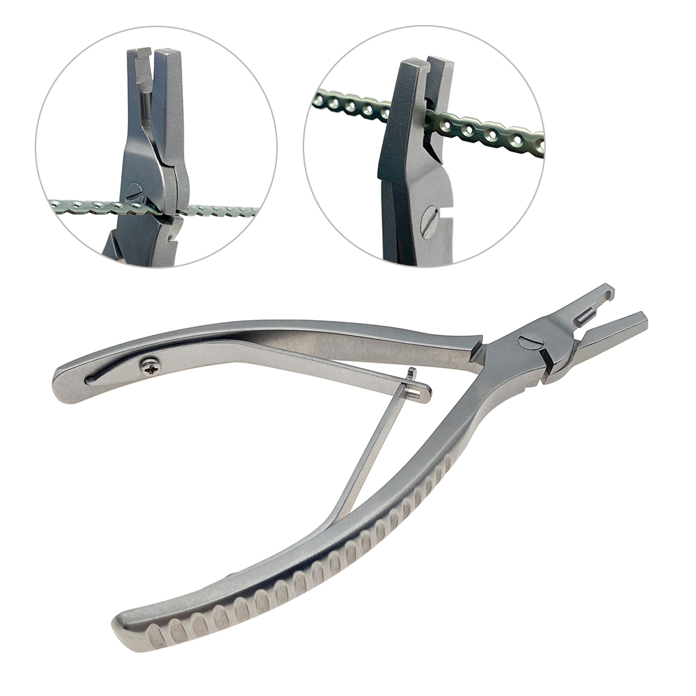 Stainless Steel Mini Plate Bending Pliers Bone Plate Bender Forceps Micro Bending Tool Orthopedic Pet Surgical Instrument