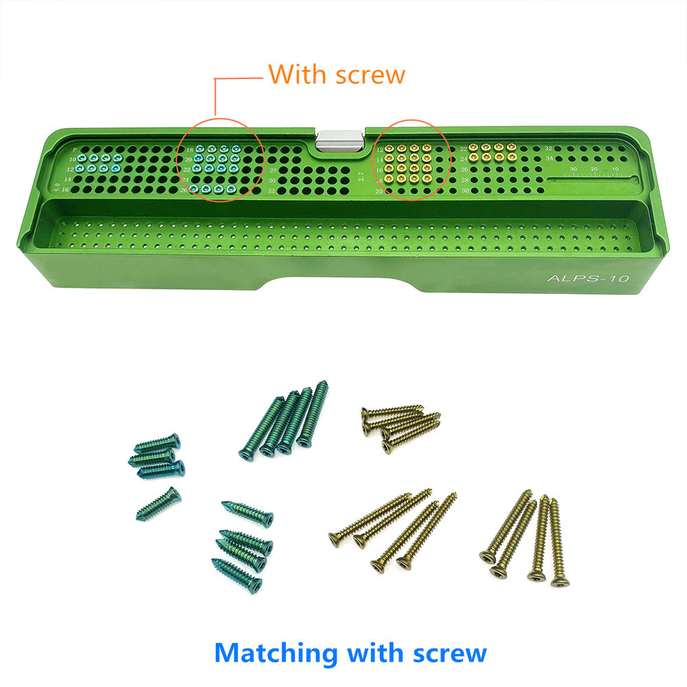 Orthopedic Set Pet Titanium Locking Plate System Orthopedic Veterinary Instruments