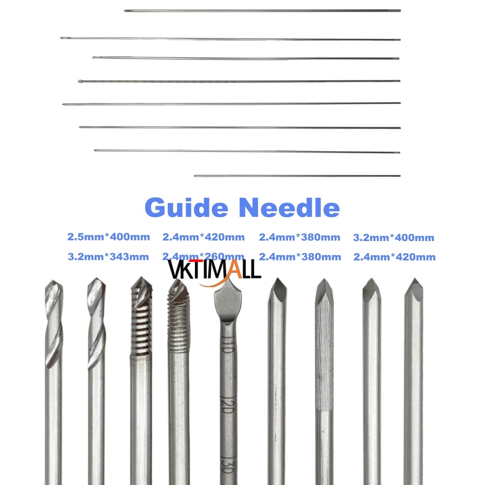 Orthopedic Suture Wire Needle Guide Pin Needle Thread Autoclavable Stainless Steel Orthopedic Pet Surgical Instrument