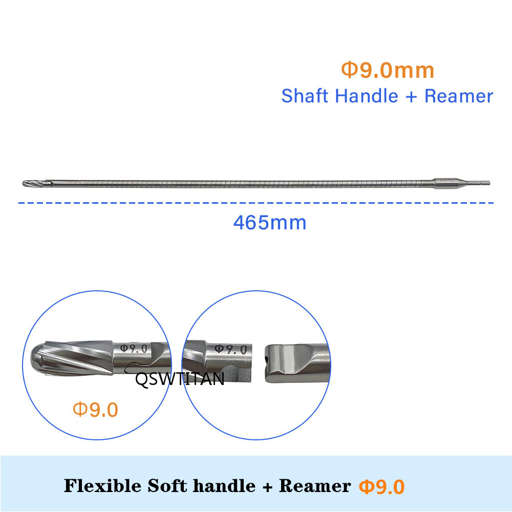 9 reamer head and flexible handle