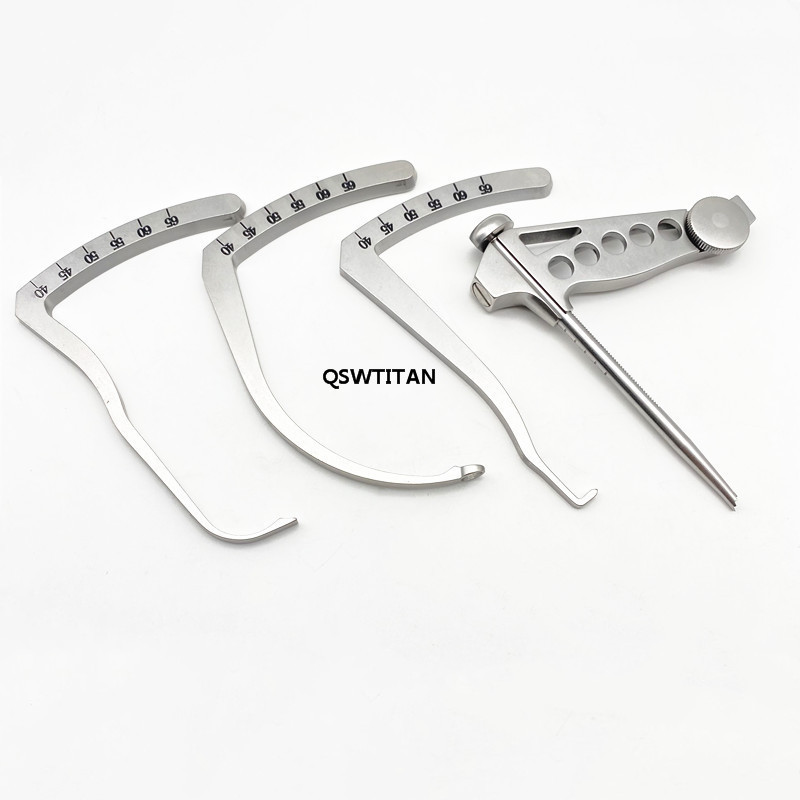 1set Adjustable C-type Drill Guide Sight for Knee Ligament Shoulder Femoral Tibia Aimer  Orthopedic Instruments