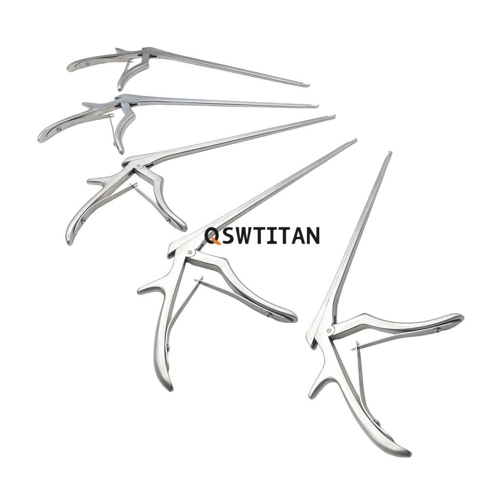 QSWTITAN Kerrison Rongeur Forceps 1mm-5mm Orthopedic Surgical Instrument Pet Stainless Steel Autoclavable