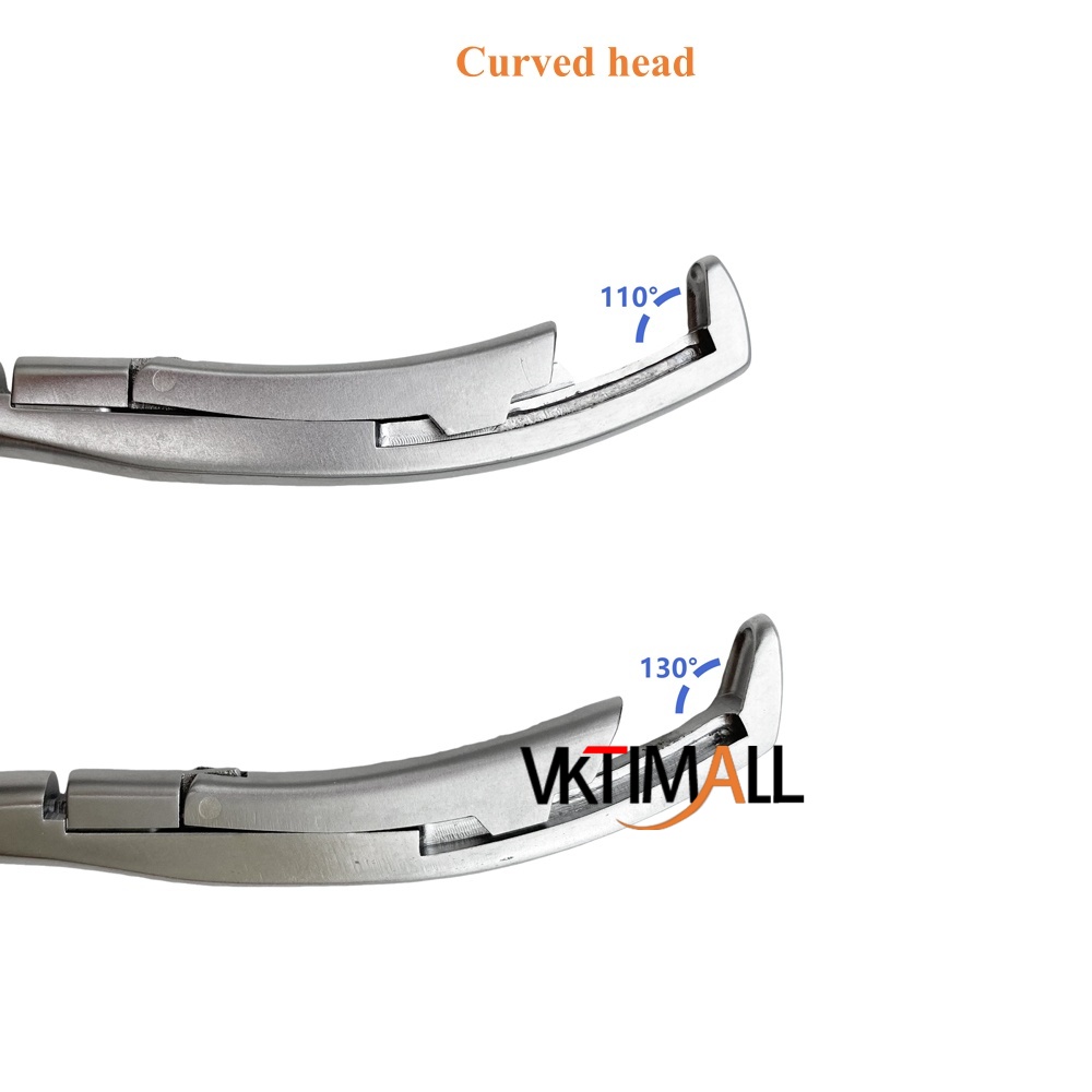 Spine Rotating Laminectomy Surgical Sets Orthopedic Rotating Kerrison Rongeur Instruments 110 Degree 130 Degree