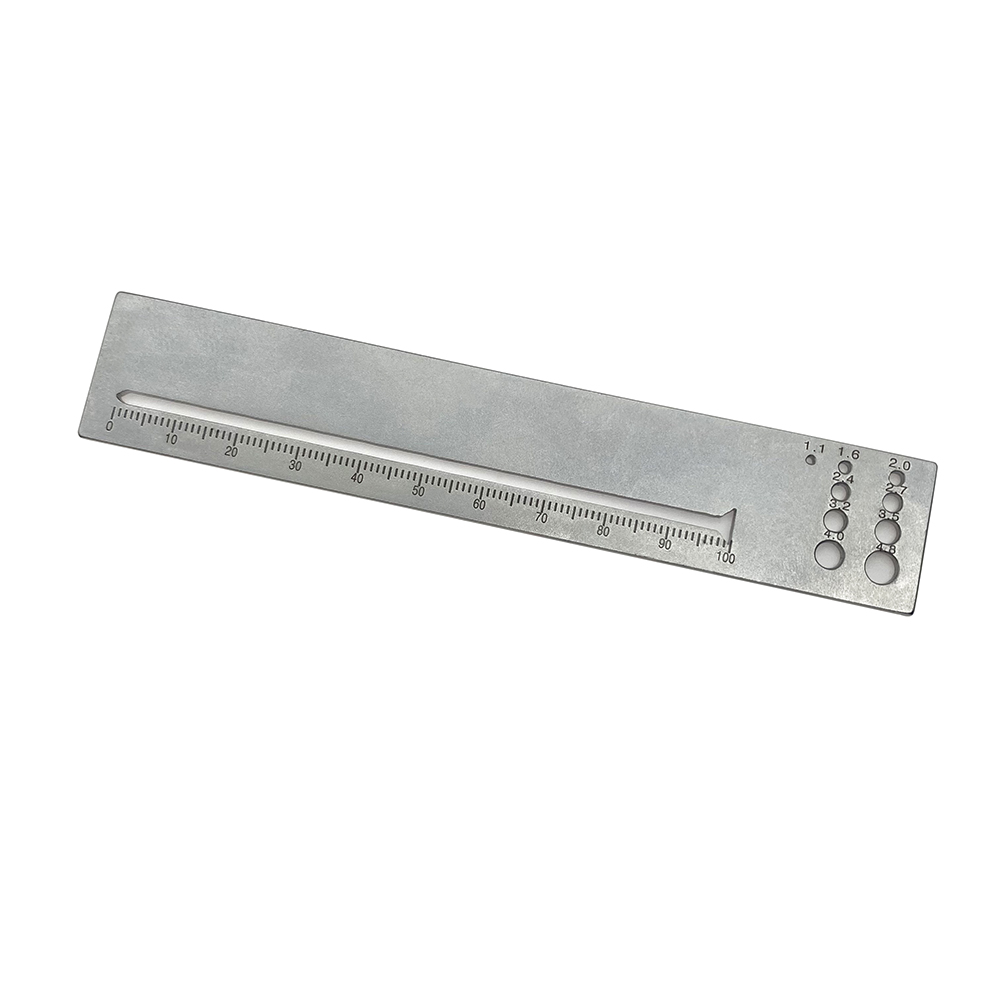 Orthopedic Measuring Ruler for Kirschner Wire Drill Screw Plate Measuring Diameter