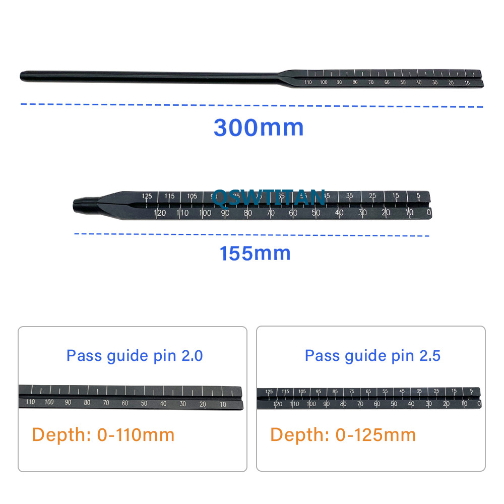 Intramedullary nail depth gauge detail 7