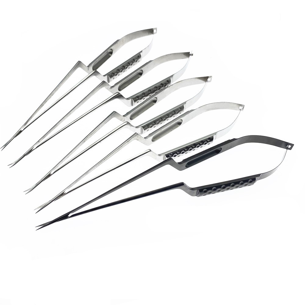 Stainless Steel Micro Scissors Neuro Micro Scissors Straight/curved Micro Neurosurgery Surgery Scissors