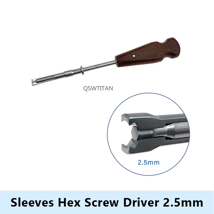 2.5mm Hex Bone Screwdriver with Sleeves