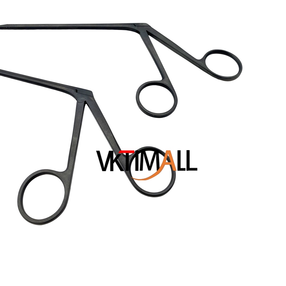 Nucleus Pulposus Clamps Finger Ring Orthopedic Surgical Instruments 220mm Straight/Curved Cervical Vertebra Forceps