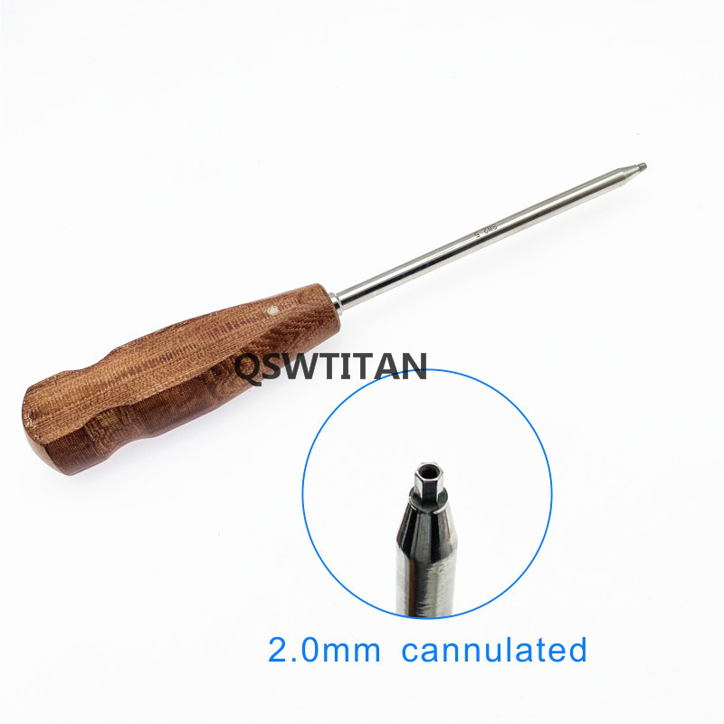 Hollow Cannulated Bone Screw Driver 2.0mm