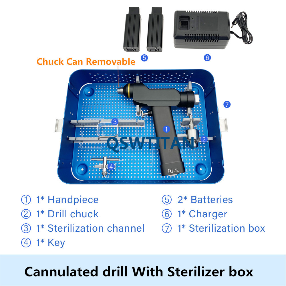 Mini Cannulated Drill Application View 2