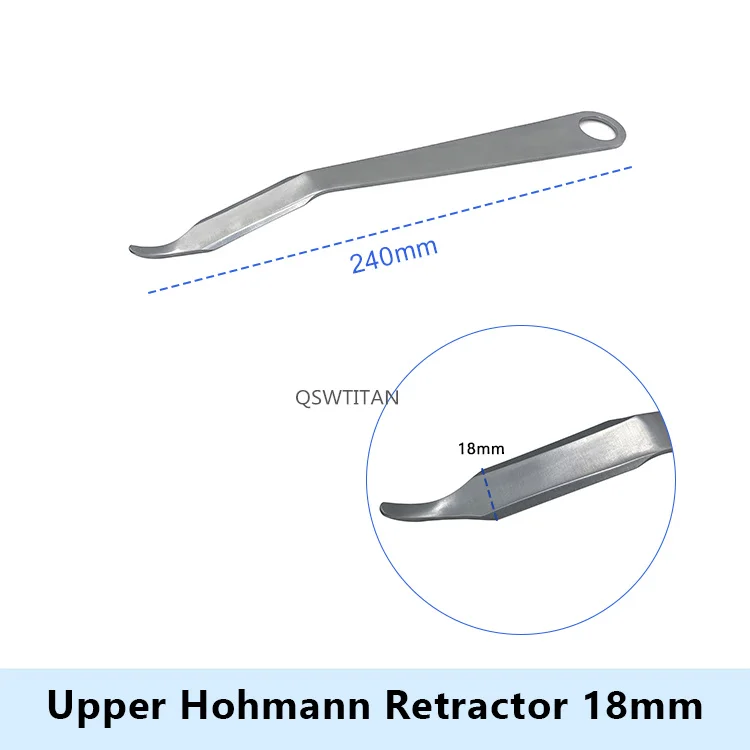 Stainless Steel Hohmann Retractor for Upper Lower Limb Orthopedics Surgical Instruments