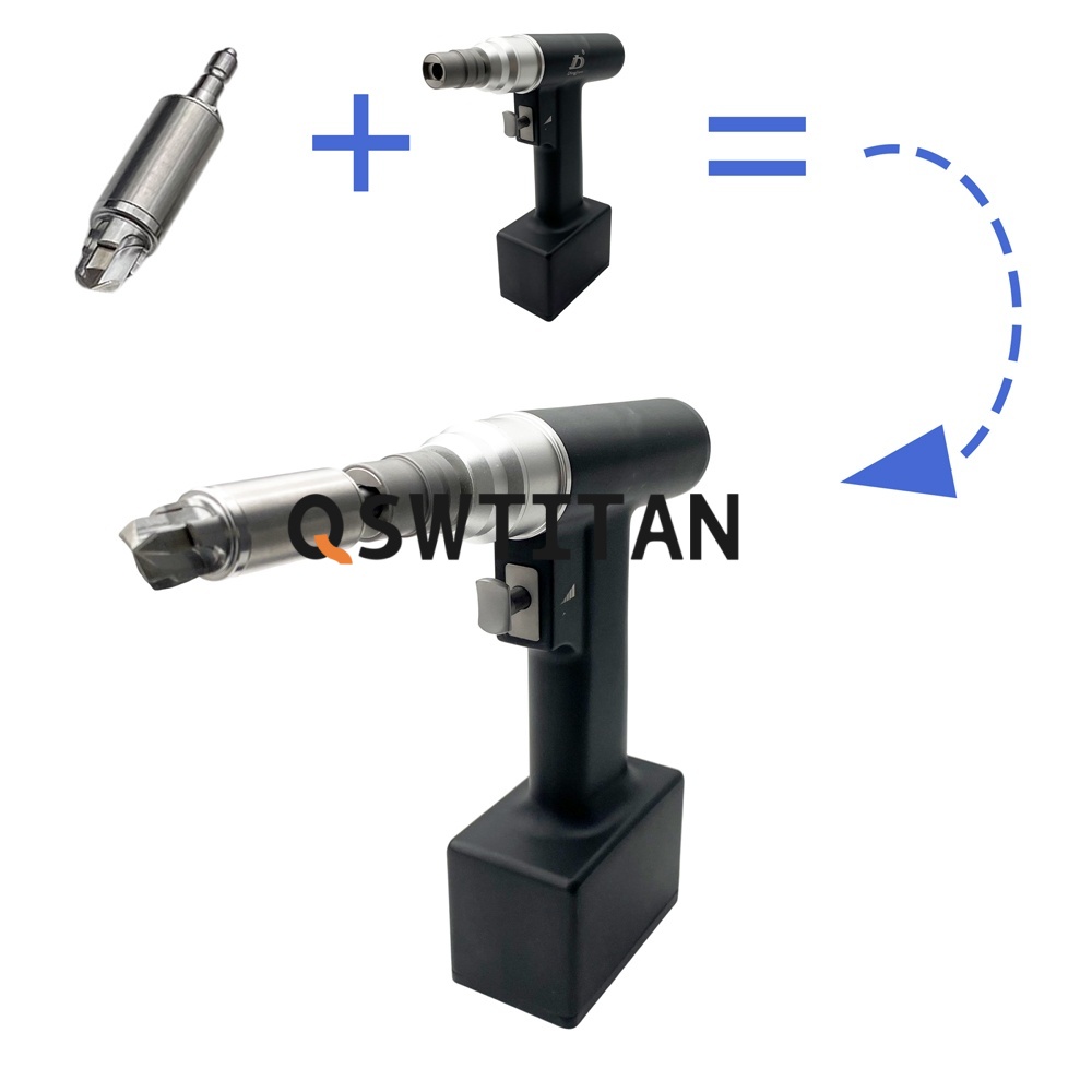 Cranial Drill with Automatic Stop Bone Drill for Trauma Surgery Sterilizable Pet Orthopedic Power Tool for Neurosurgery
