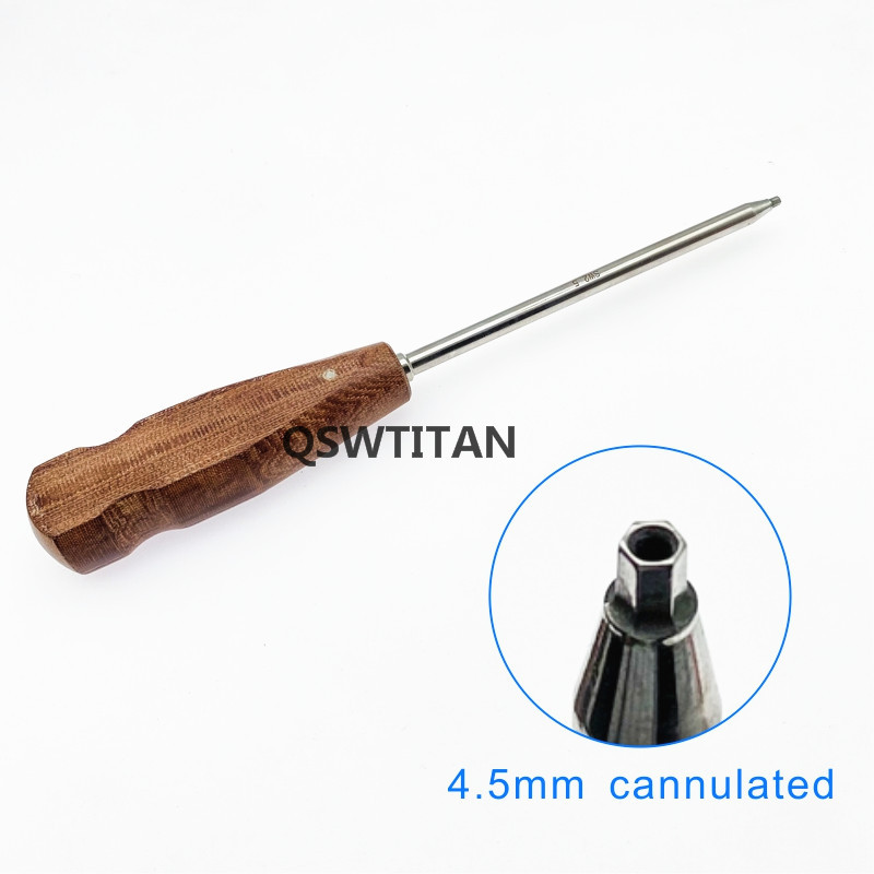 Hollow Cannulated Bone Screw Driver 4.5mm