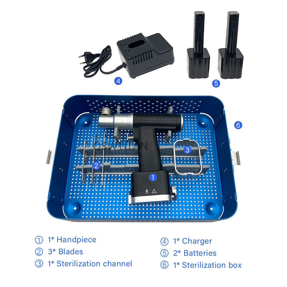 Oscillating Saw Set Electric Bone Saw Cutting Saw for Trauma Surgery Power Tools Orthopedic Instrument