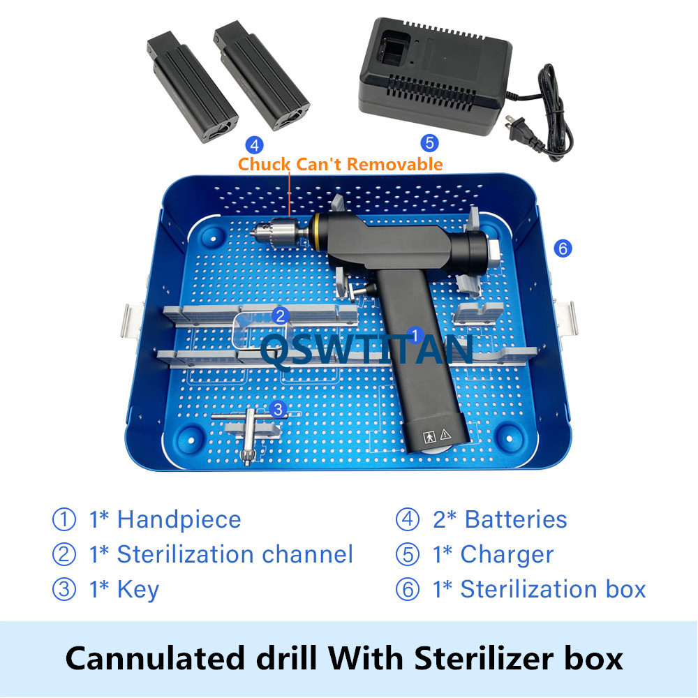 Mini Cannulated Drill Handpiece Detail