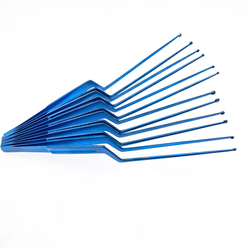 Micro Tumor Extracting Forceps Tumor Grasping Forceps Ring Head Titanium Neurosurgery Surgery Instruments