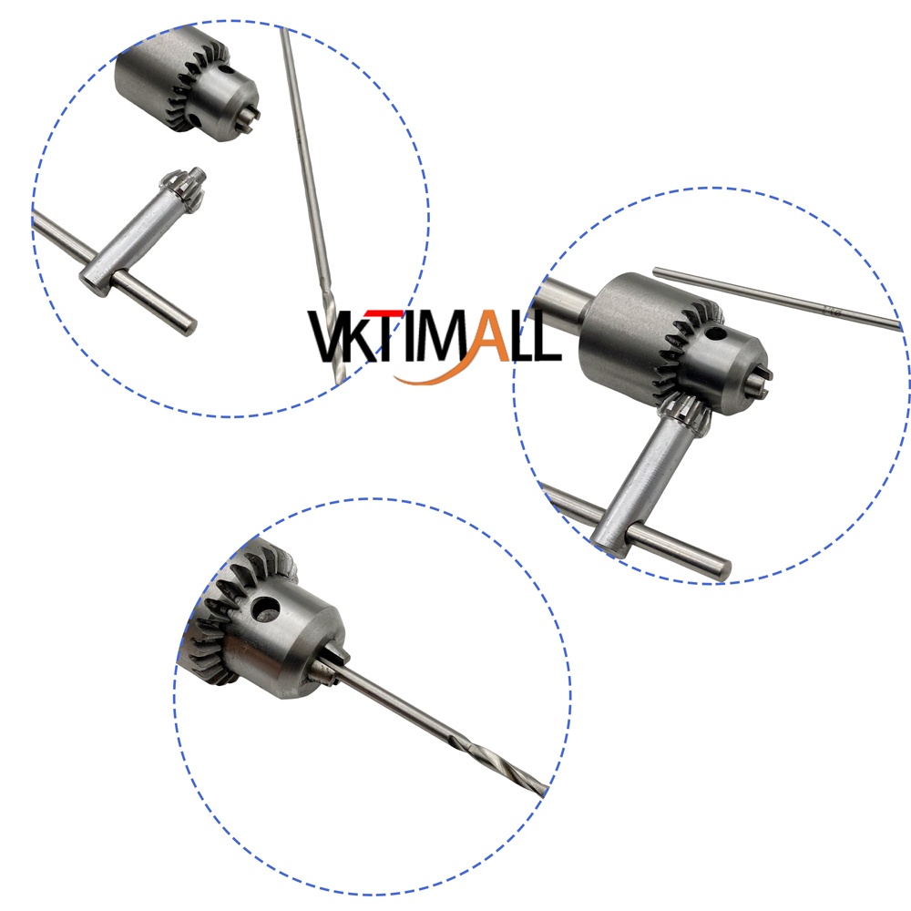 Orthopedic Hand Drill Cannulated Bone Drill Black Veterinary Pet Orthopedic Surgical Instrument Reusable