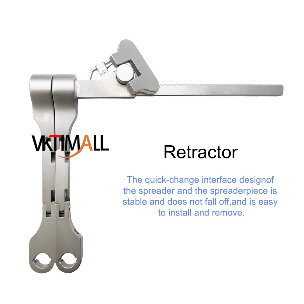 Spine Retractor Distractor System Cervical Retraction Instrument with Sterilization Box Orthopedic Spinal Surgical Instrument