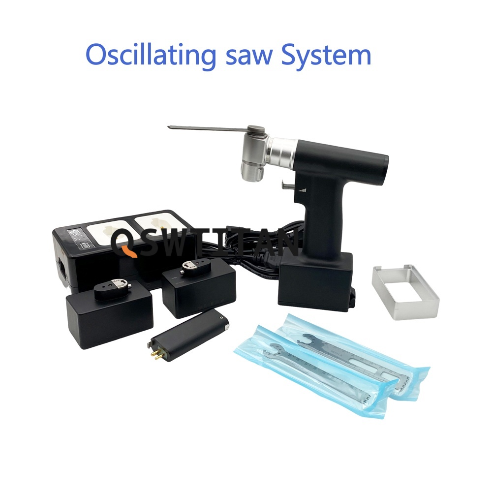 Orthopedic Oscillating Saw with Lithium Battery Electric Cutting Saw and Blades with Controller Orthopedic Pet Instrument