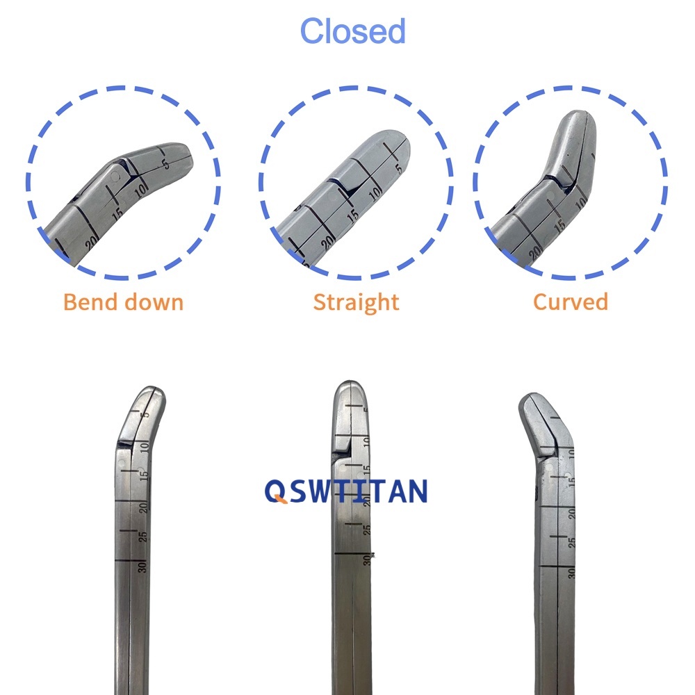 orthopedic minimally invasive surgical instrument nucleus pulposus forceps bite cutting forceps 220mm