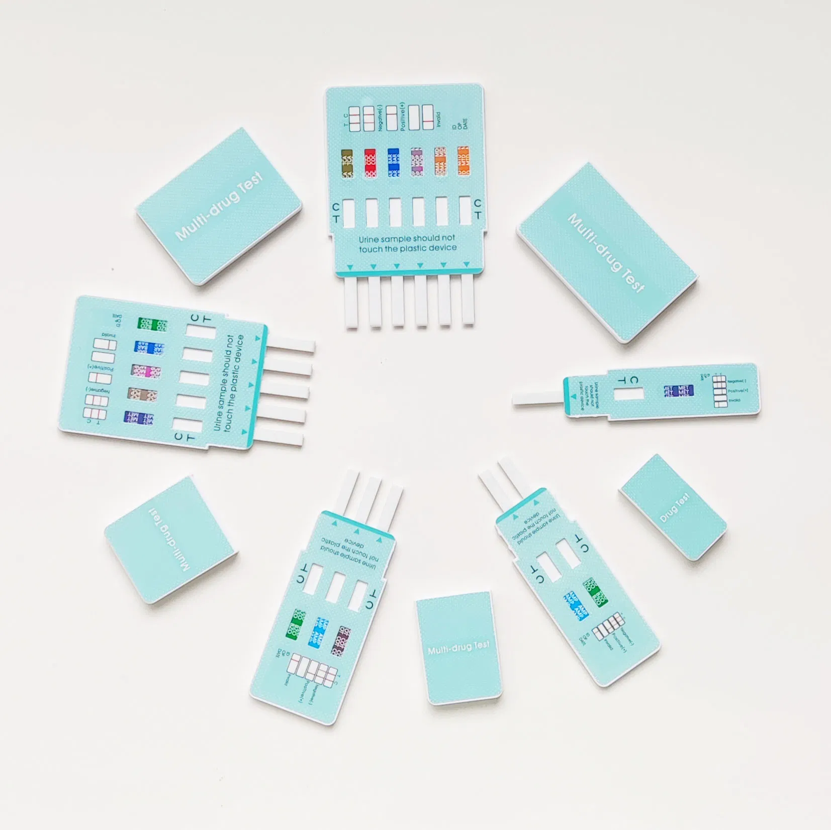 Rapid Multi-Drug Test Urine Cassette Cup AMP/Etg/ Bzo/ Coc/Cot/Thc Kit