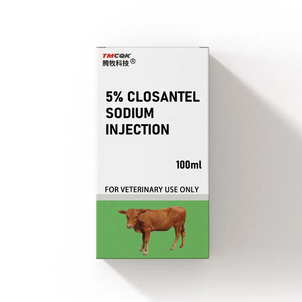 GMP Level 5% 100ml Closantel Sodium Anti-Inflammatory Veterinary Drug