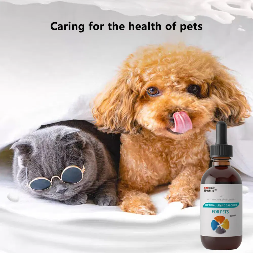Pet Medicine Best Concentrated Liquid Calcium Nutritional Supplement Veterinary Medicine for Cats and Dogs Osteochondria