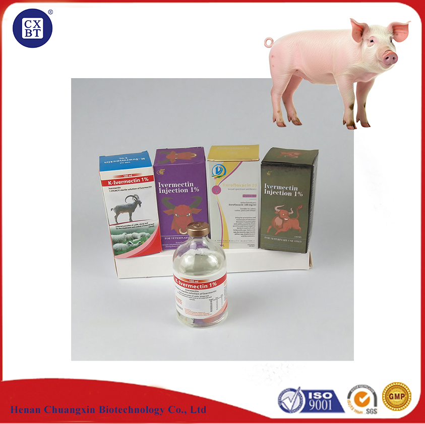 Veterinary Injection 1% Ivermectin Injection Cxbt Veterinary Drugs