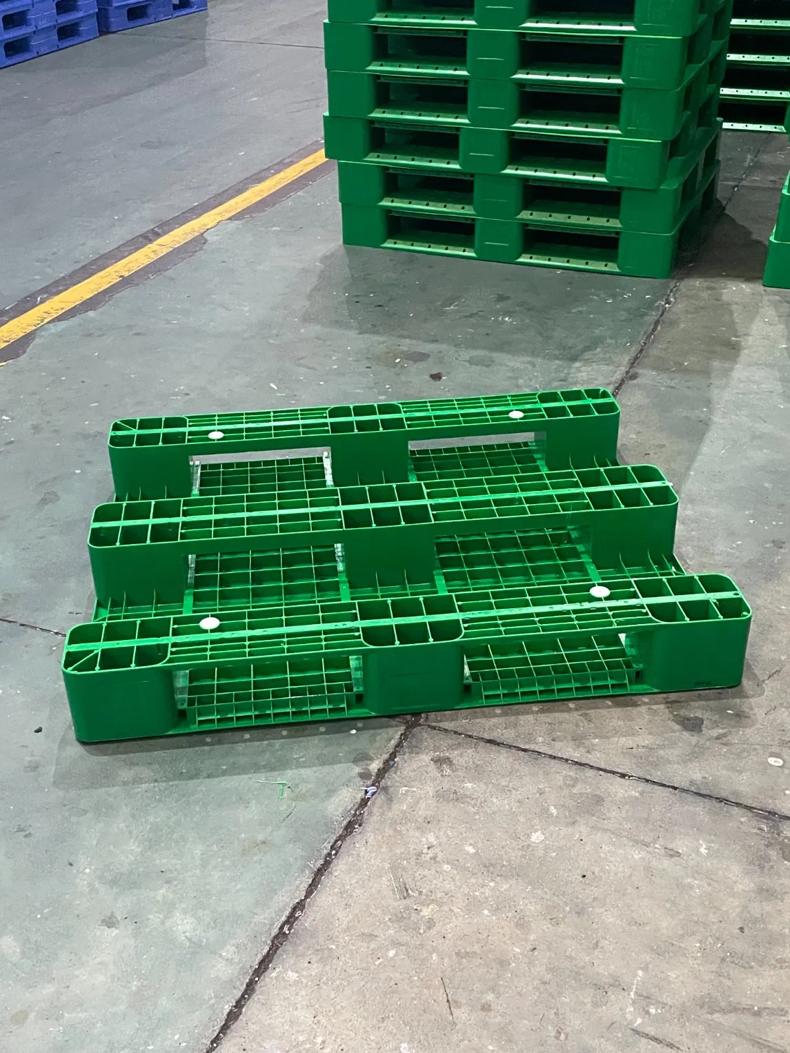 Custom Logo Container Plastic Pallet for Branded Supply Chain Injection Molded Pallet