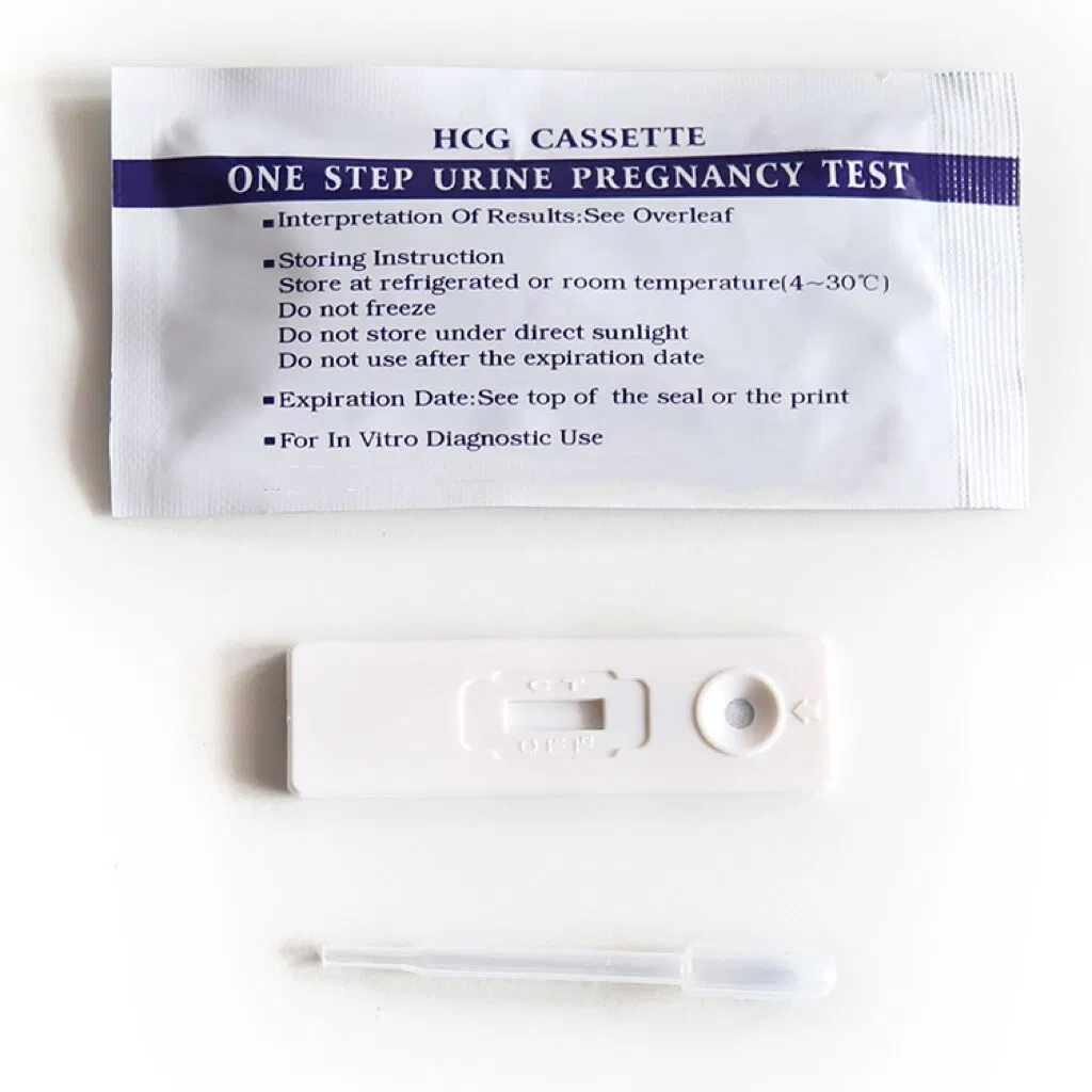 Ce and FDA Approved Rapid Diagnostic HCG Cassette Test Kit