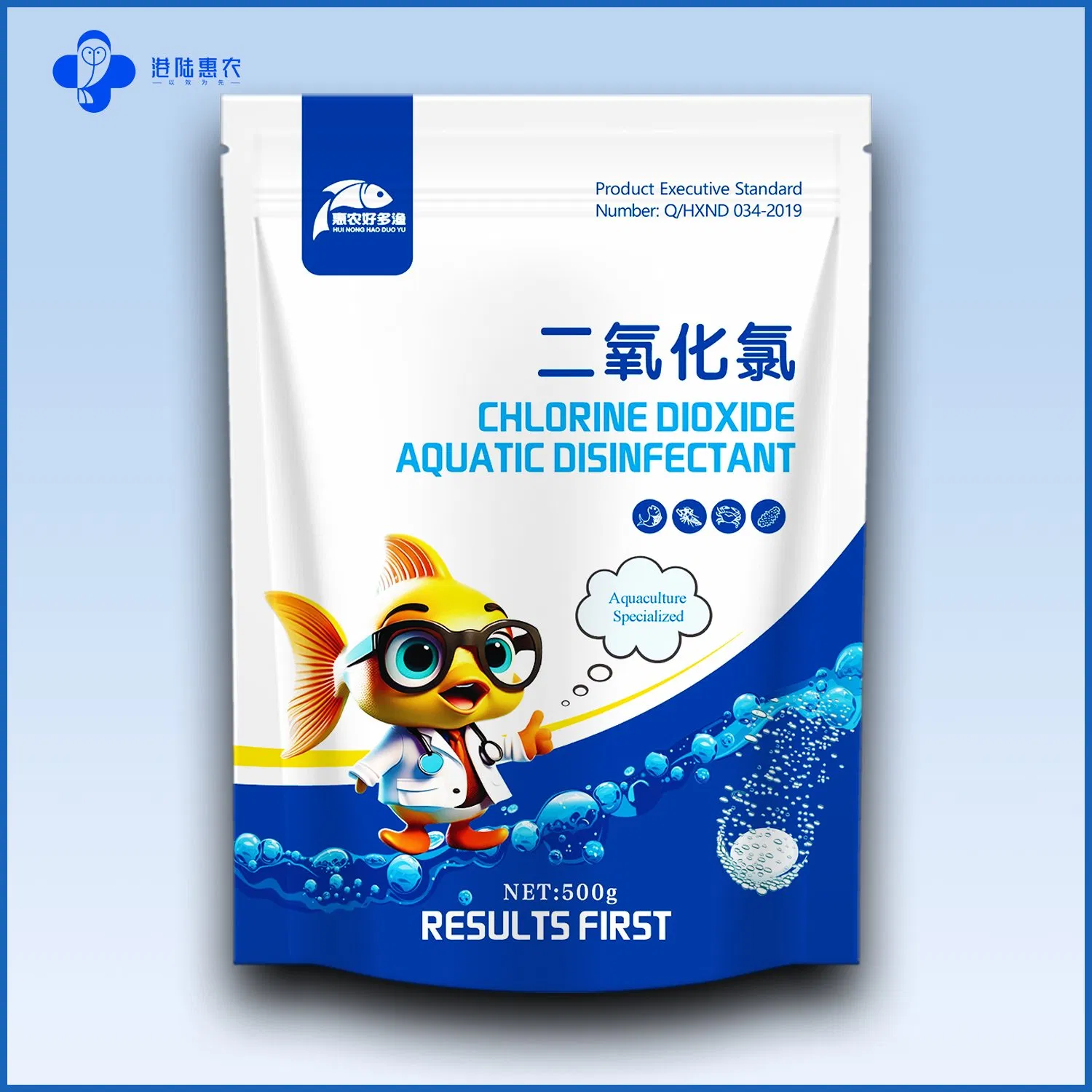 Veterinary Grade Aquatic Medicine Water Quality Improver Chlorine Dioxide Effervescent Disinfectant Tablets for Fish Shrimp Crab to Sterilize