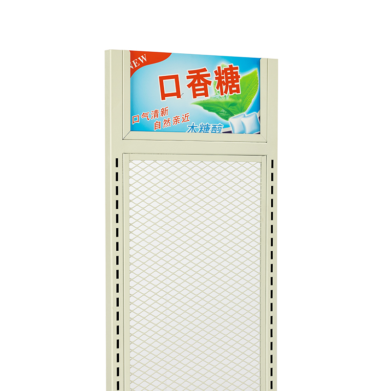 Customizable Branded Acrylic Display Fixture for Promotional Gum Displays in Events with Optional Header Graphic