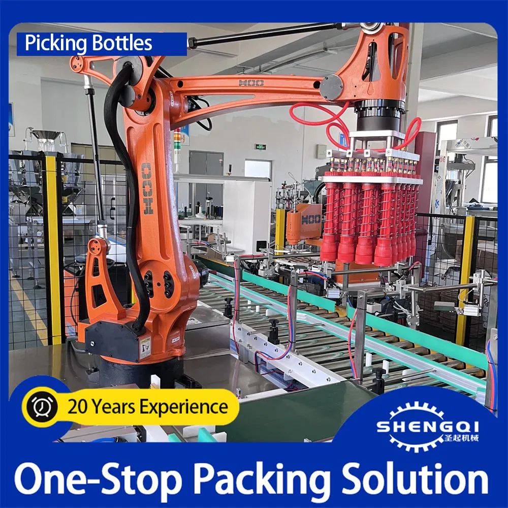 Vial Vaccine Inspection Production Line Weighing, Unpacking, Packing and Palletizing