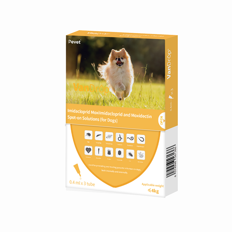 Spot-on Solutions Imidacloprid and Moxidectin Topical for Dogs Under 4kg