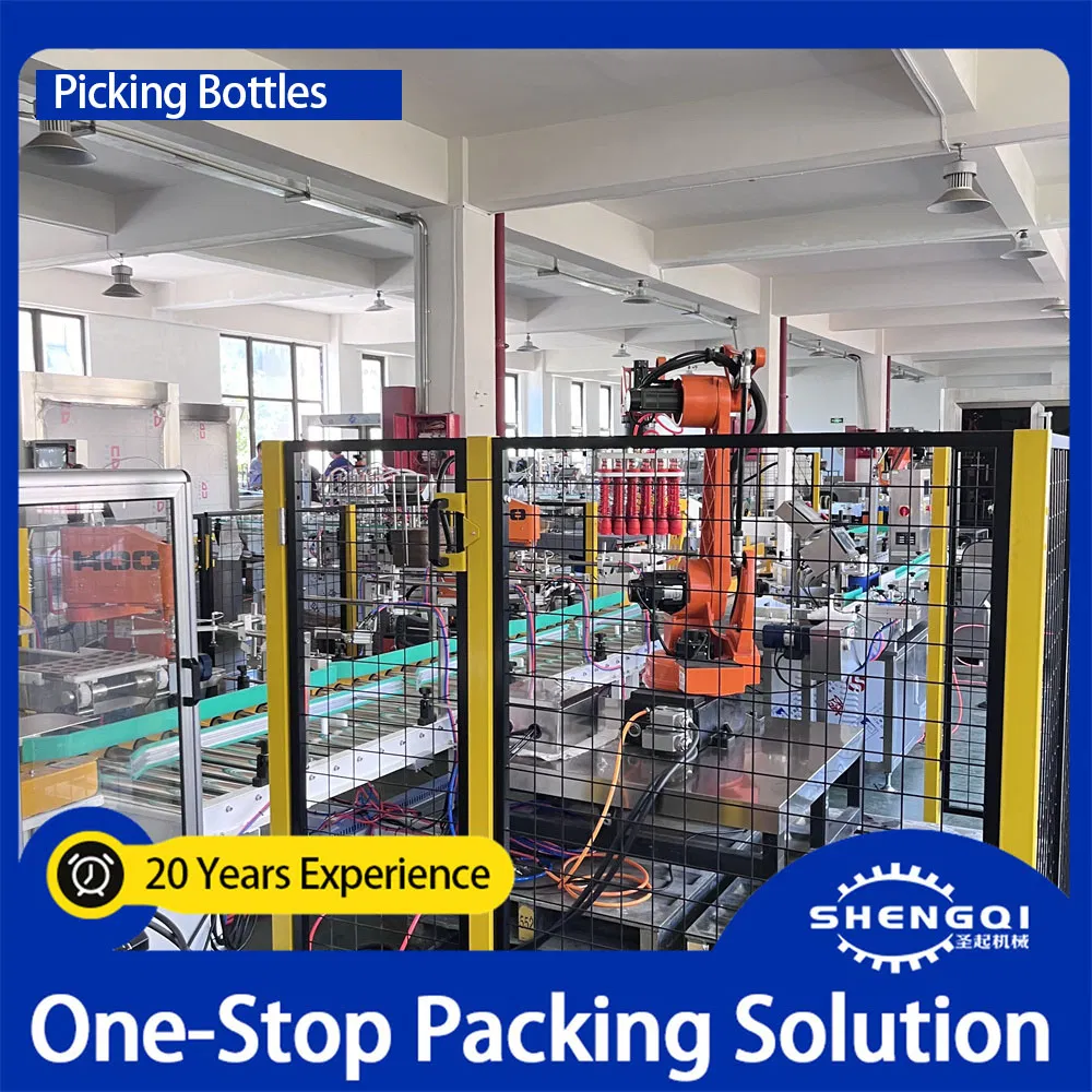 Vial Vaccine Inspection Production Line Weighing, Unpacking, Packing and Palletizing