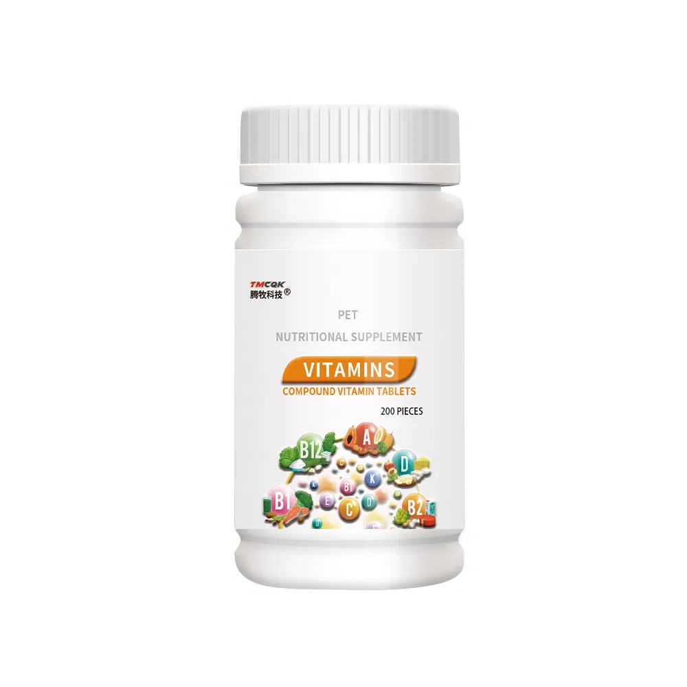 Pet Cat and Dog Vitamin Tablets Nutritional Supplements Good Palatability