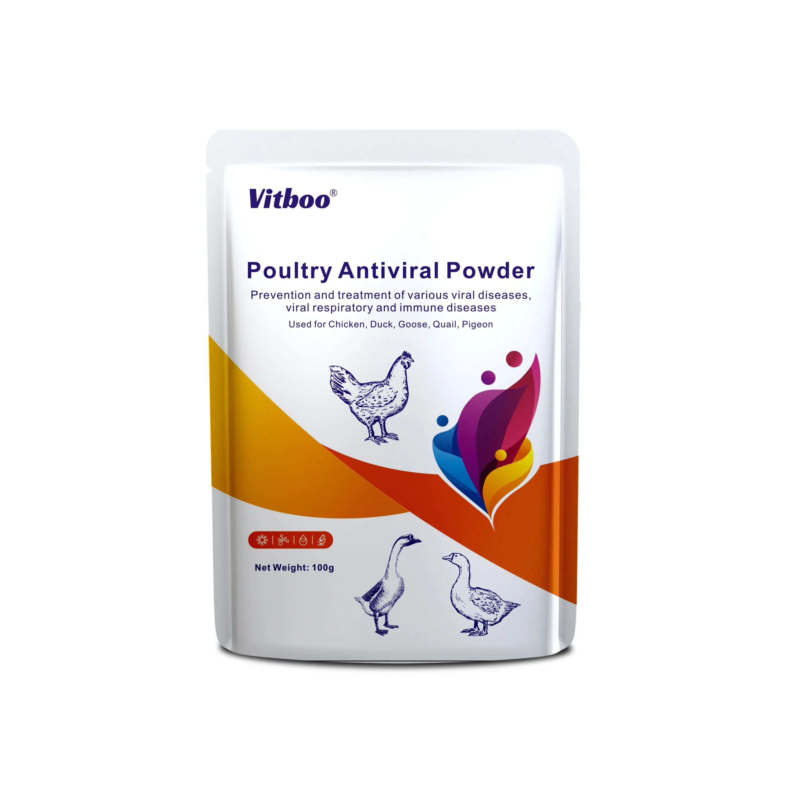 Extract Antiviral Powder Feed Additives Enhance Livestock Poultry Immunity