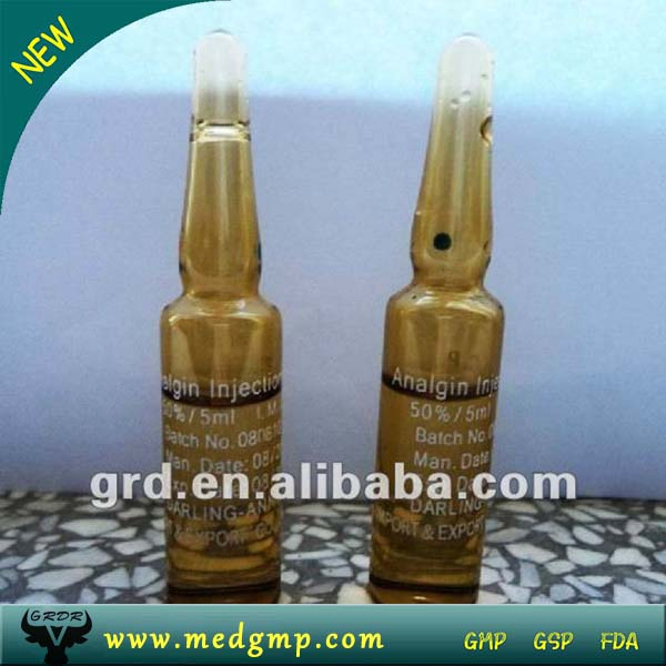 Anti Inflammatory Drug Veterinary Medicine 30% Analgin Injection for Livestock