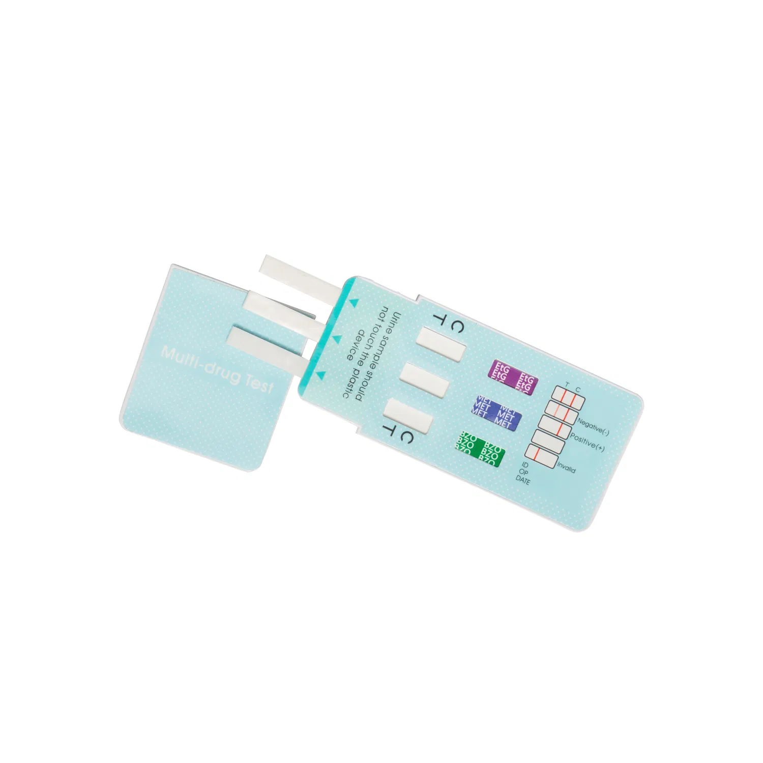 Poct Multi-Drug Rapid Test Urine Cup Cassette Dipstick Card Thc/Coc/Mop/Opi/AMP/Met/Bzo