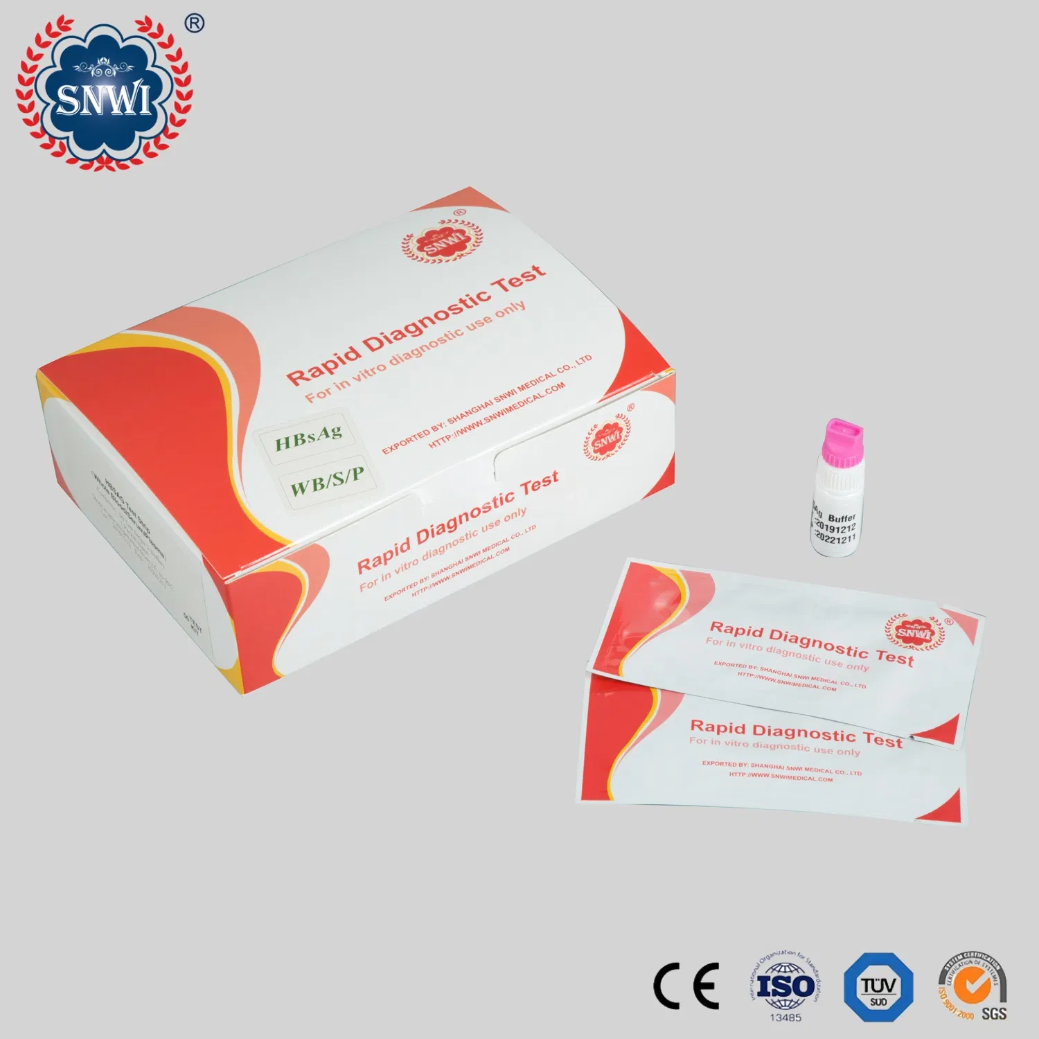 High Quality One-Step Medical Diagnostic Home Use Human Feces Fecal Occult Blood Colloidal Gold Antigen Rapid Fob Test Kits (Strips/ Cassette)